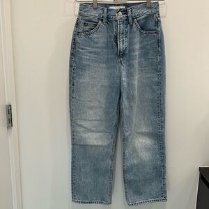 Denim Forum Pin-Up Super High Straight leg jeans